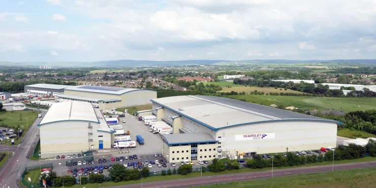 Lineage Image de l’installation d’entreposage à température contrôlée