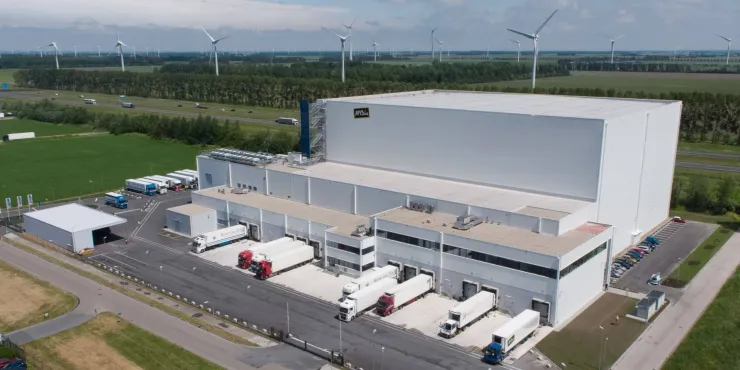 Lineage Image de l’installation d’entreposage à température contrôlée