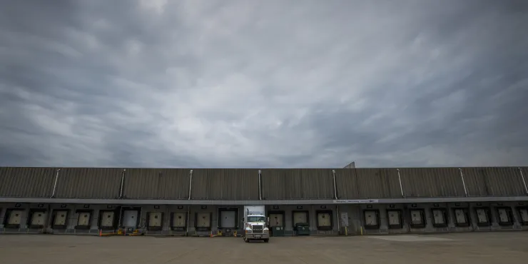 Photo extérieure de Lineage's Chester - Installation de la chaîne d’approvisionnement