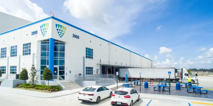 Lineage Image de l’installation d’entreposage à température contrôlée