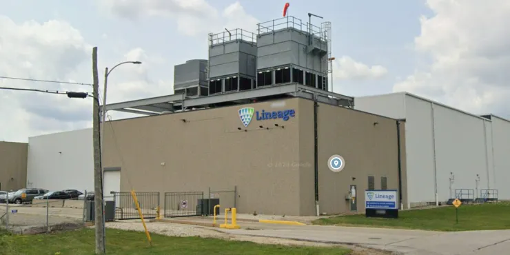 Extérieur de l’entrepôt frigorifique de Milwaukee