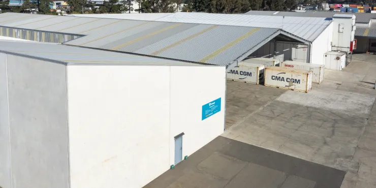 Lineage Image de l’installation d’entreposage à température contrôlée