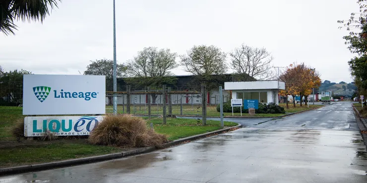 Lineage Image de l’installation d’entreposage à température contrôlée