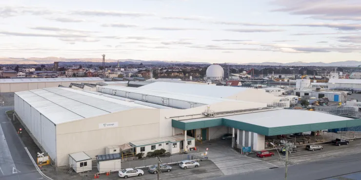 Lineage Image de l’installation d’entreposage à température contrôlée