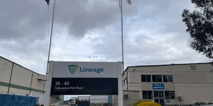 Imagen exterior de una instalación de Lineage