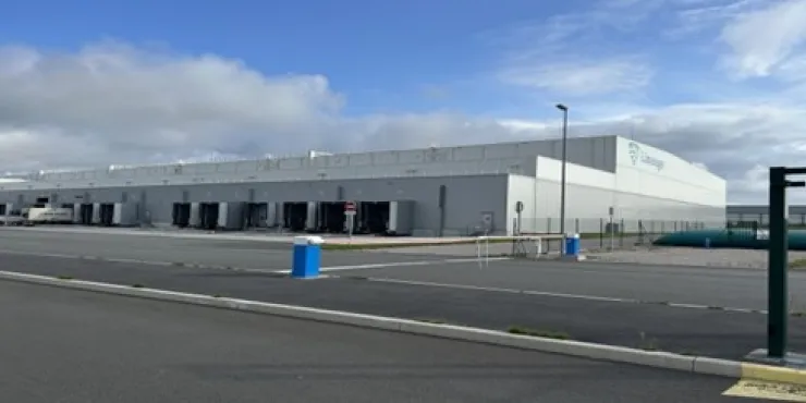 Lineage Image de l’installation d’entreposage à température contrôlée