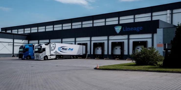 Quais de chargement à Lineagede Gnatowice