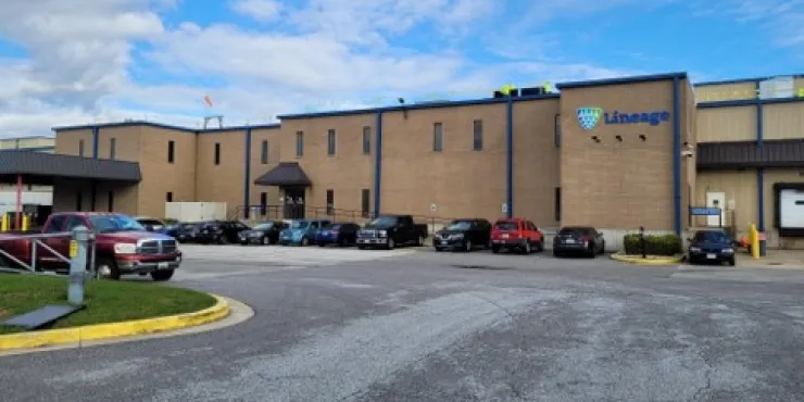 Lineage Image de l’installation d’entreposage à température contrôlée