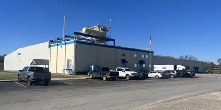 Image extérieure d’un Lineage installation