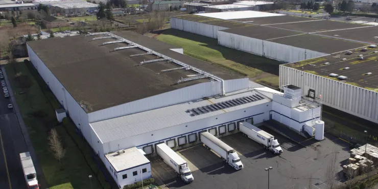 Lineage Image de l’installation d’entreposage à température contrôlée