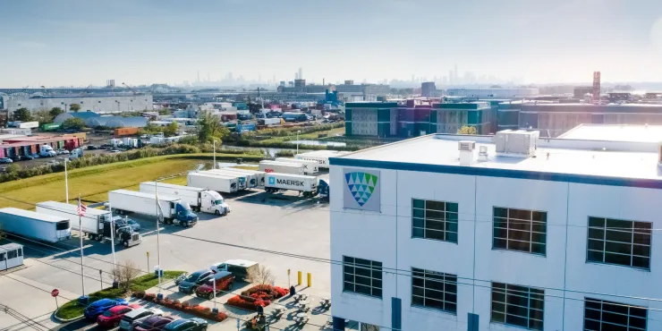 Lineage Image de l’installation d’entreposage à température contrôlée