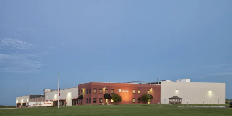 Foto exterior de las instalaciones de Lineage en Springfield