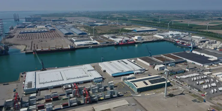 Lineage Image de l’installation d’entreposage à température contrôlée