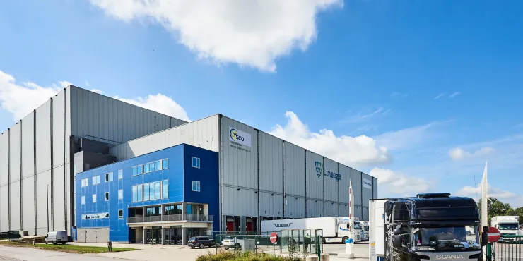 Lineage Image de l’installation d’entreposage à température contrôlée