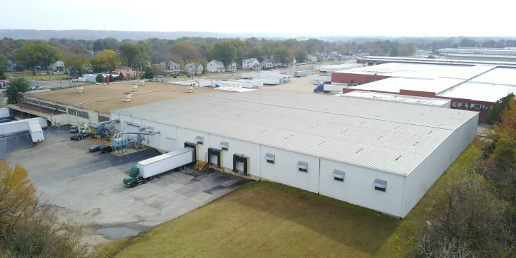 Photo de drone de LineageSandston - Installation SEFF