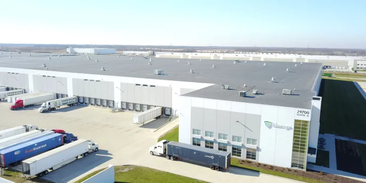 Photo aérienne de LineageInstallation Wilmington - Graaskamp