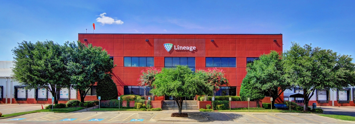 Lineage's Fort Worth - Gold Spike facility is the first in the Lineage network to achieve Platinum LEAN certification.