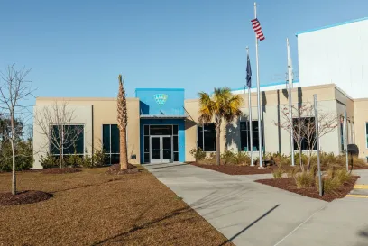 Photo externe d’entrepôt frigorifique à Charleston