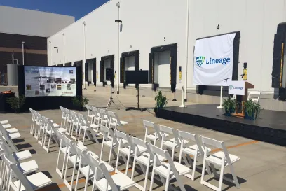 Coupe de ruban à Santa Maria