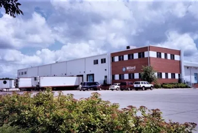 Extérieur de l’entrepôt frigorifique 