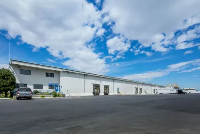 Extérieur de l’entrepôt frigorifique 