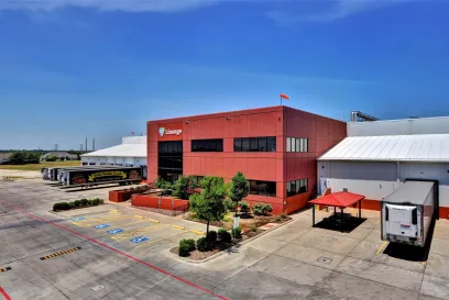 Photo externe de l’entrepôt frigorifique