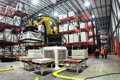 layer picker in a warehouse