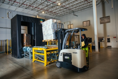 warehouse forklift