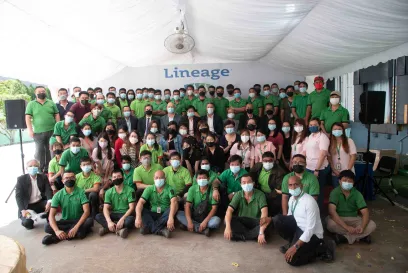 team member in the warehouse