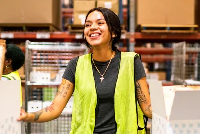 Customized, eco-friendly packaging options is just one differentiator that Lineage's D2C offering provides clients.