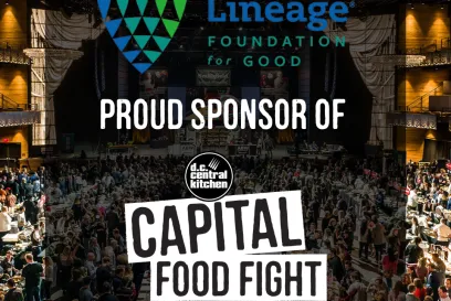 Lineage Foundation for Good Sponsors Capital Food Fight