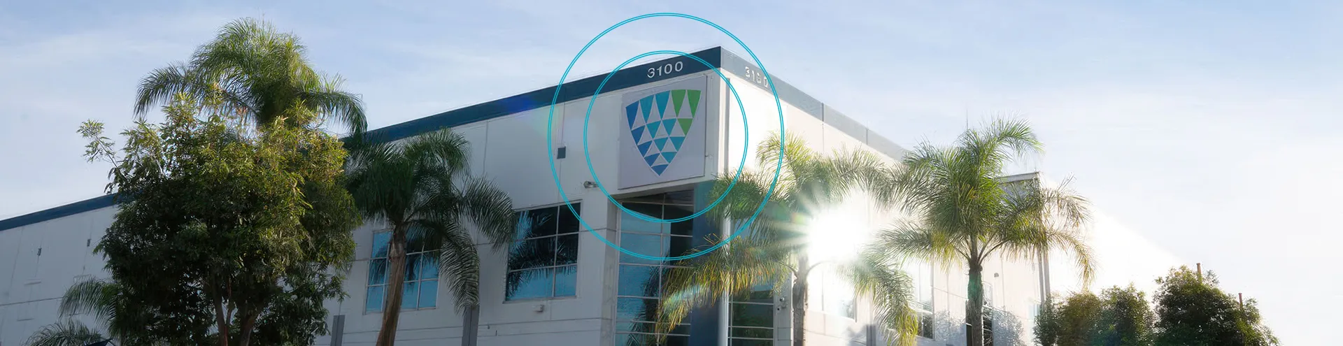 Southern California cold storage warehouse building graphic