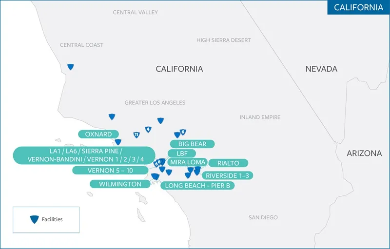 LA Regional Map