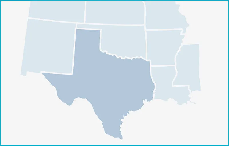 Texas Region - Facility Map