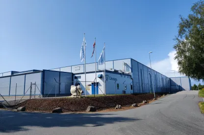 entrepôt frigorifique en Norvège