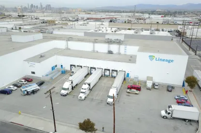 Extérieur de Lineagede Vernon 3 dans le sud de la Californie