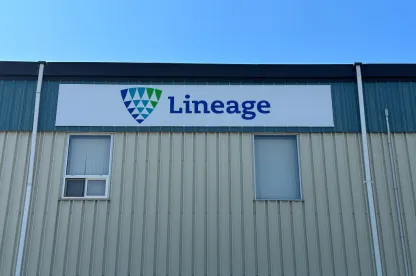 Exterior de Lineage Instalación de almacenamiento frigorífico en Winnipeg - Dawson, Manitoba