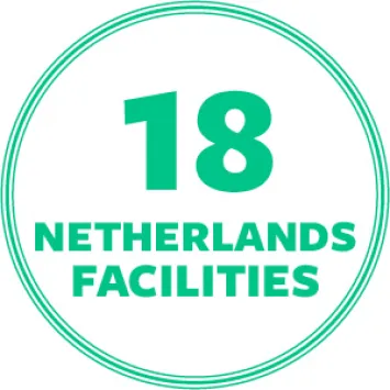 Netherlands facilities number call out graphic