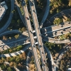 Busy highway interchange