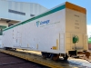 Truck on loading doc